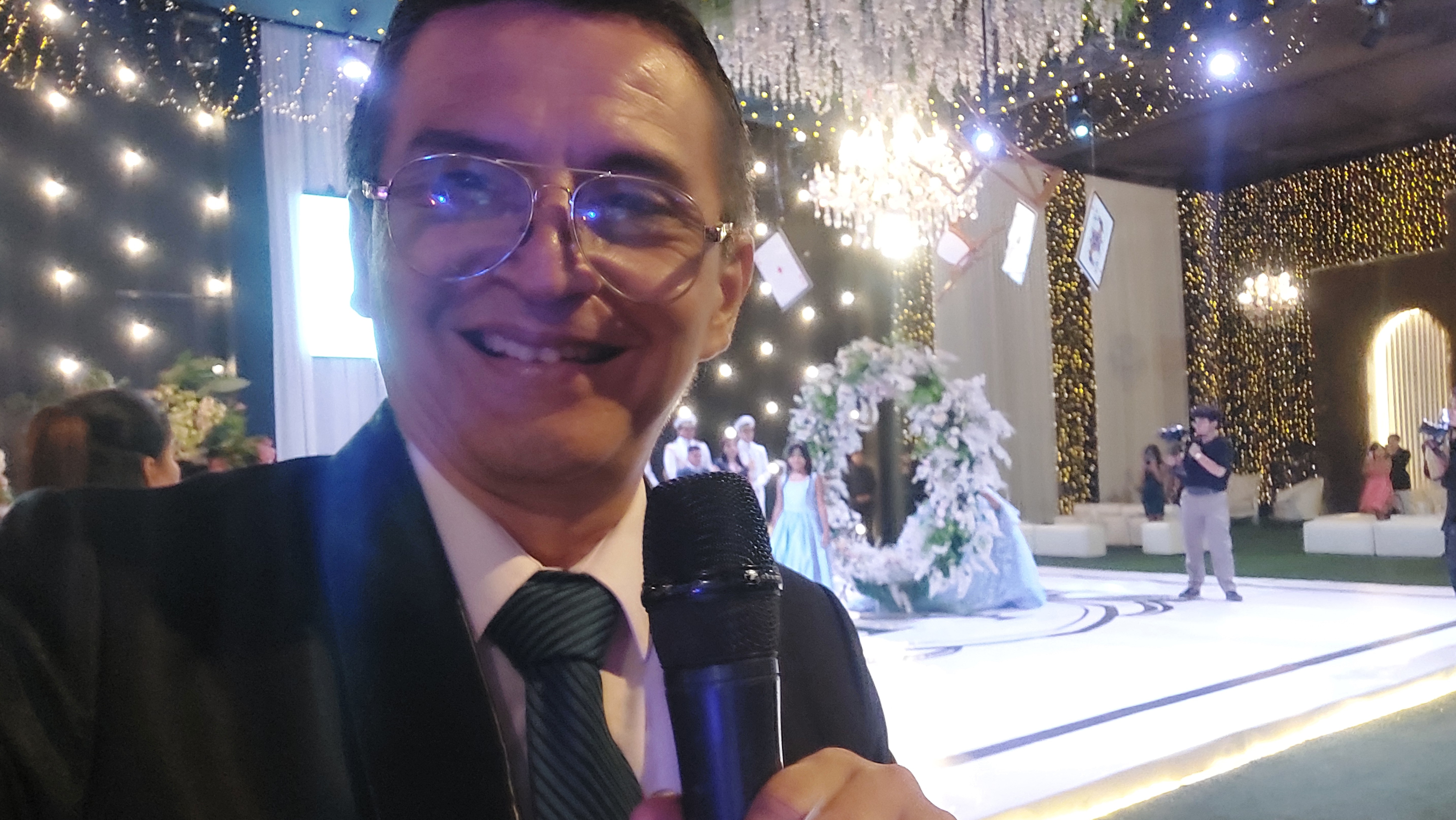 Maestro de ceremonias en Lima en evento de quinceaños